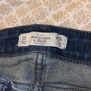 Juniors Abercrombie Jeans Size 2